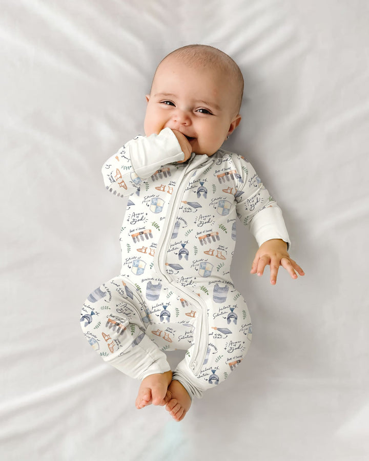 Gerippte Babykleidung mit individuellem Foto - Weich &amp; Skizzenhaft