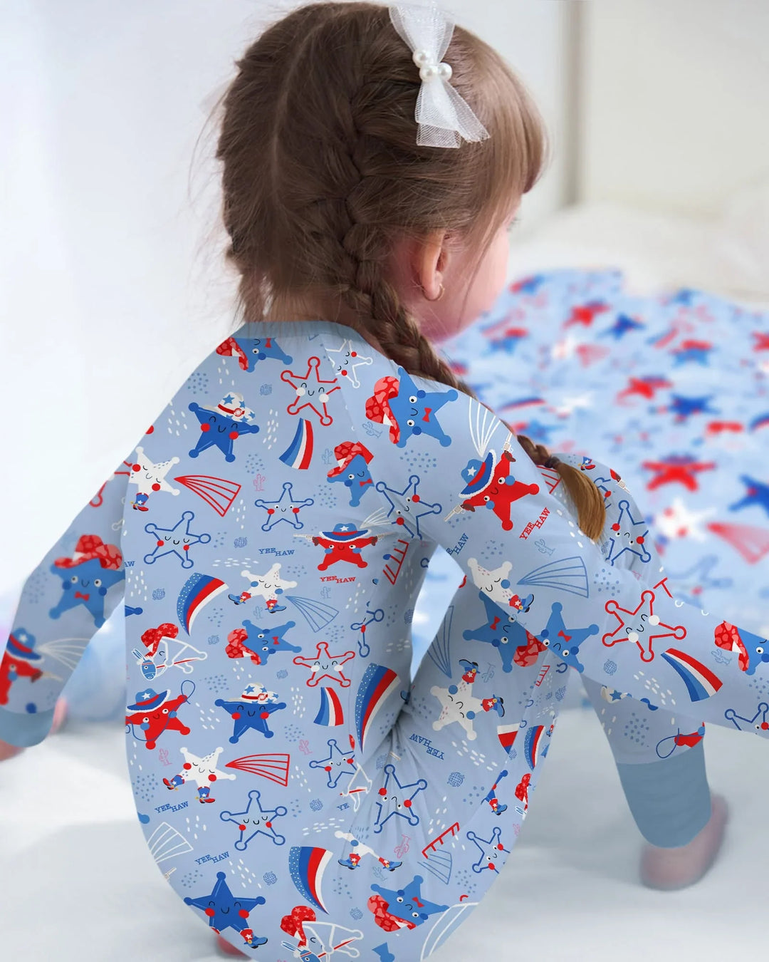 Gerippte Babykleidung mit individuellem Foto - Weich &amp; Skizzenhaft