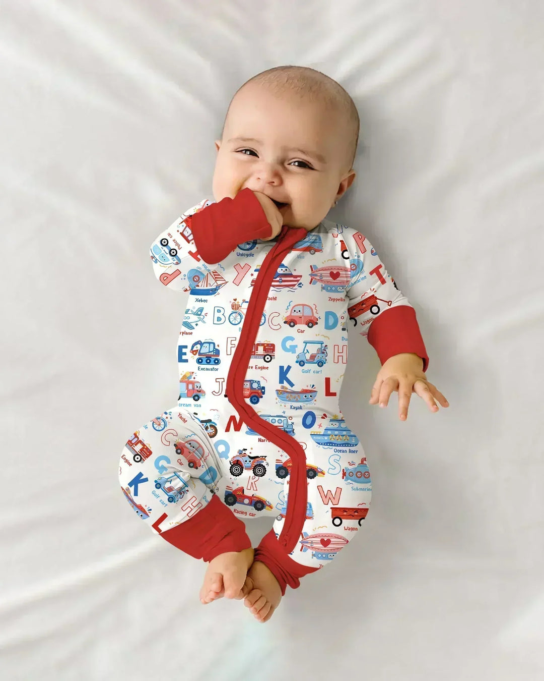 Patriotic Construction Bamboo Convertible Zippy