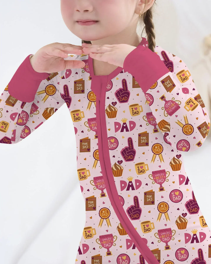 World's Best Dad Bamboo Convertible Zippy