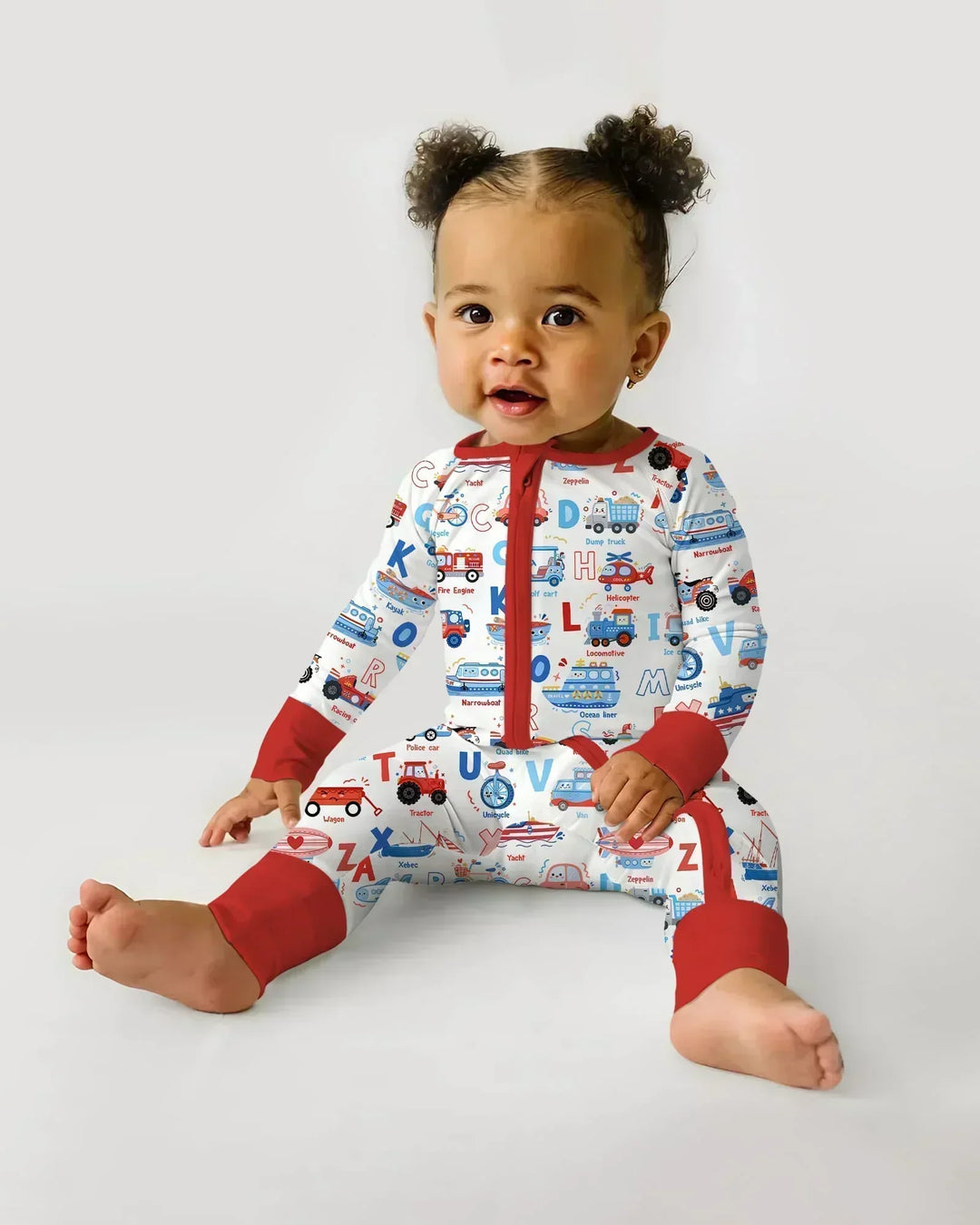 Patriotic Construction Bamboo Convertible Zippy