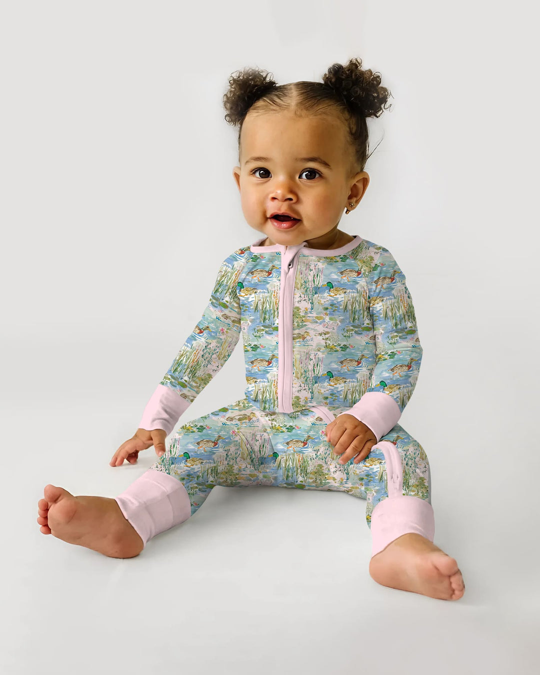 Watercolor Mallard Duck Convertible Zippy