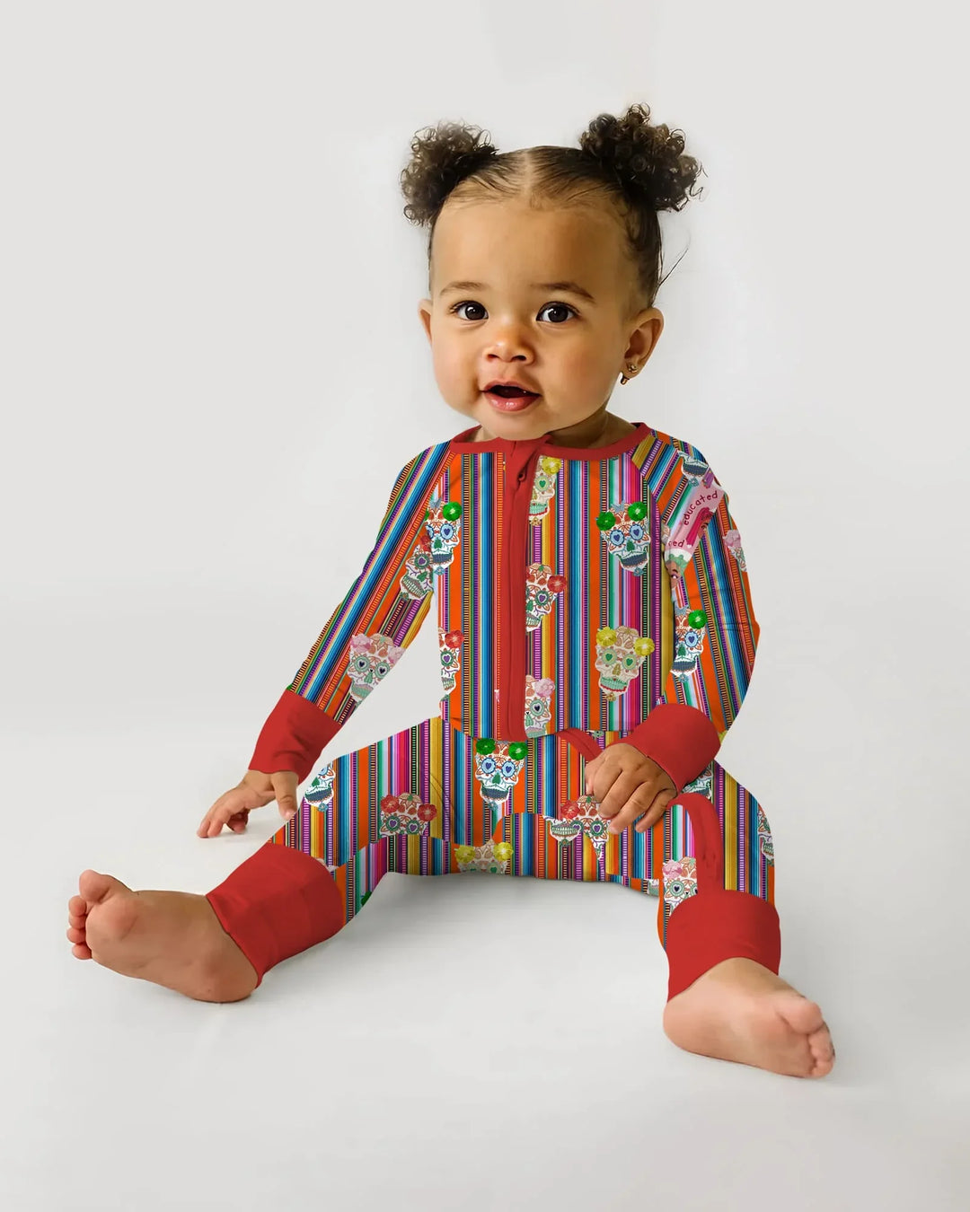 Gerippte Babykleidung mit individuellem Foto - Weich &amp; Skizzenhaft