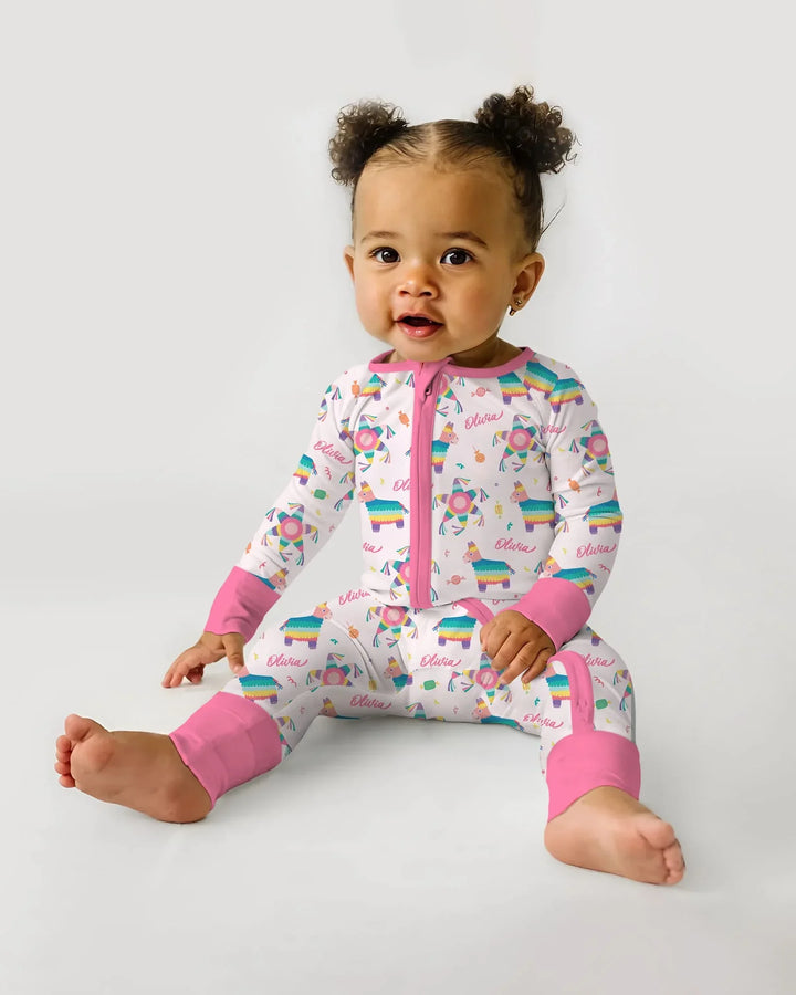 Custom Name Smash the Pinata Bamboo Convertible Zippy