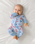 Girly Patriotic Bamboo Convertible Zippy