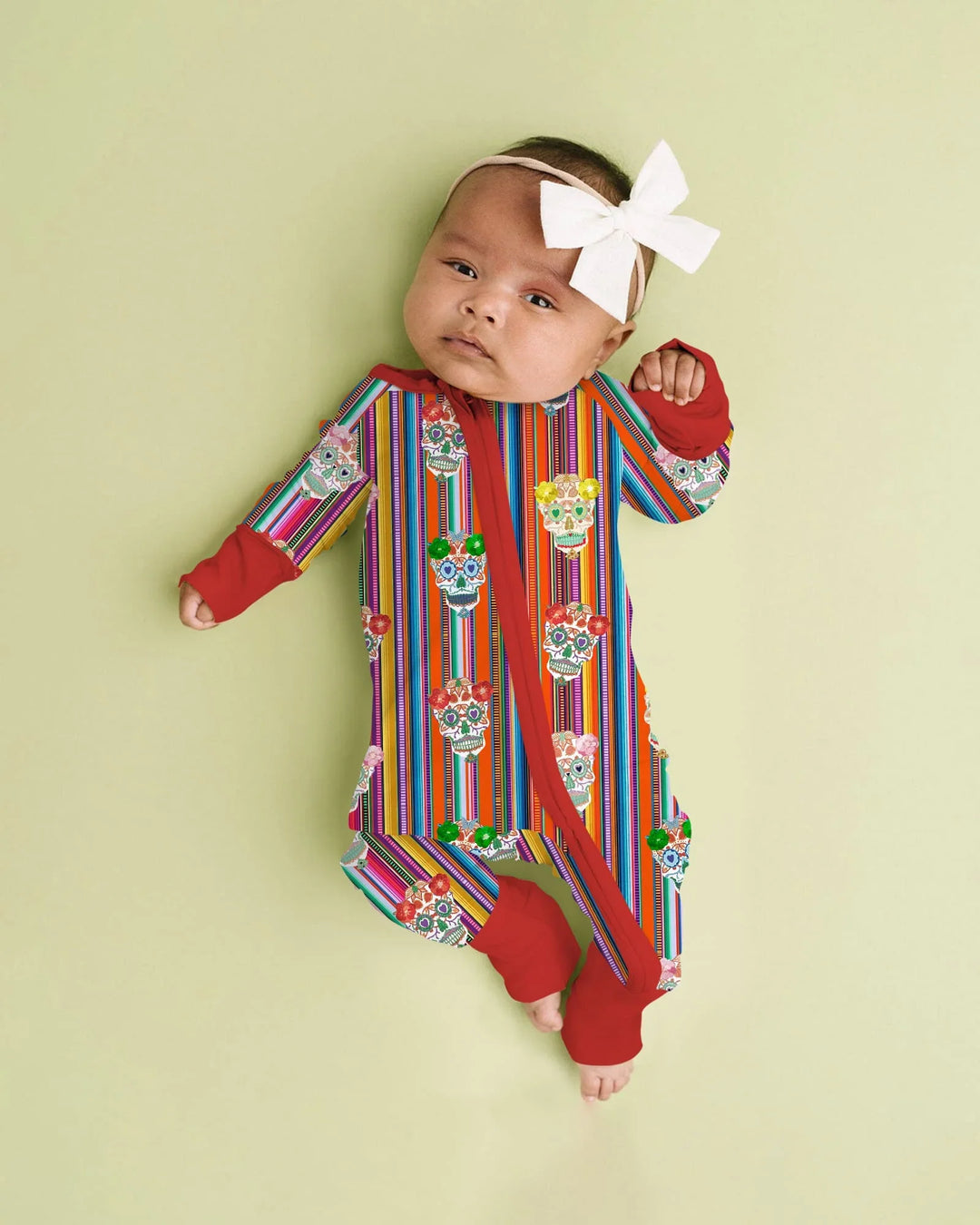 Gerippte Babykleidung mit individuellem Foto - Weich &amp; Skizzenhaft