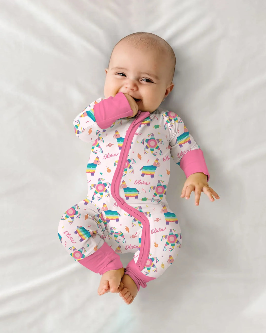 Custom Name Smash the Pinata Bamboo Convertible Zippy