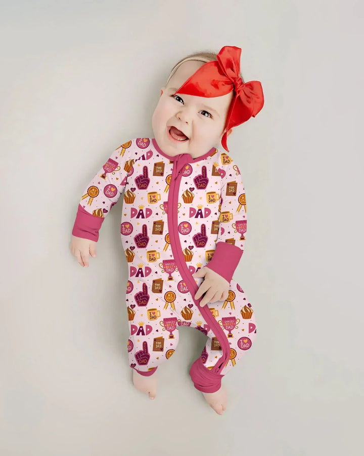 World's Best Dad Bamboo Convertible Zippy