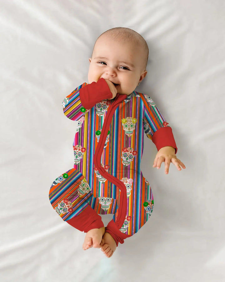 Gerippte Babykleidung mit individuellem Foto - Weich &amp; Skizzenhaft