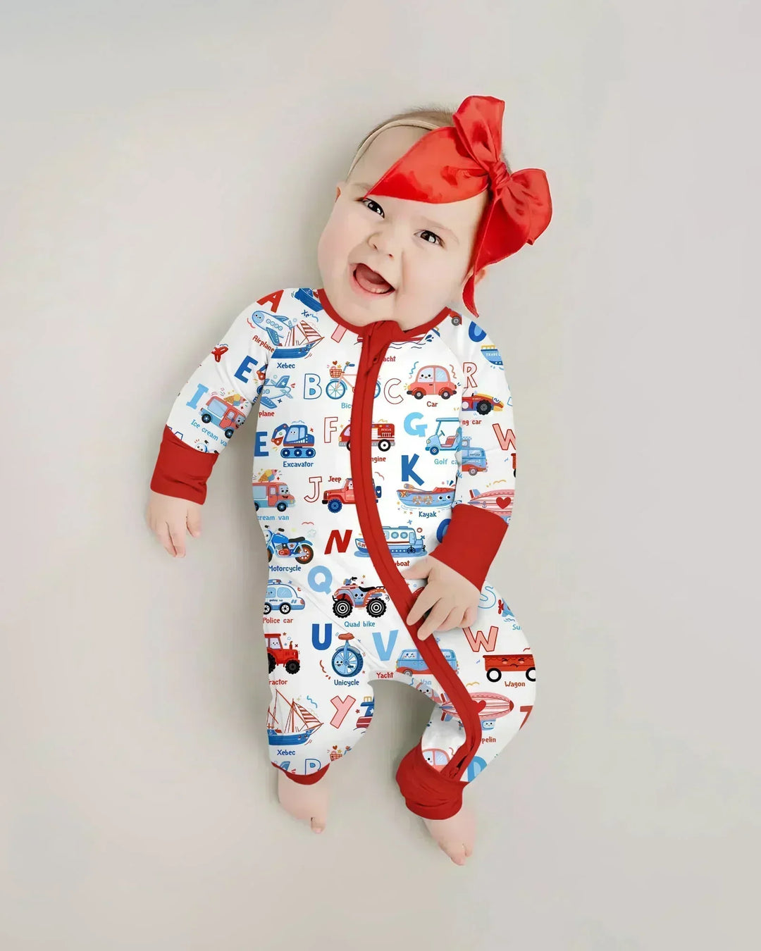 Patriotic Construction Bamboo Convertible Zippy