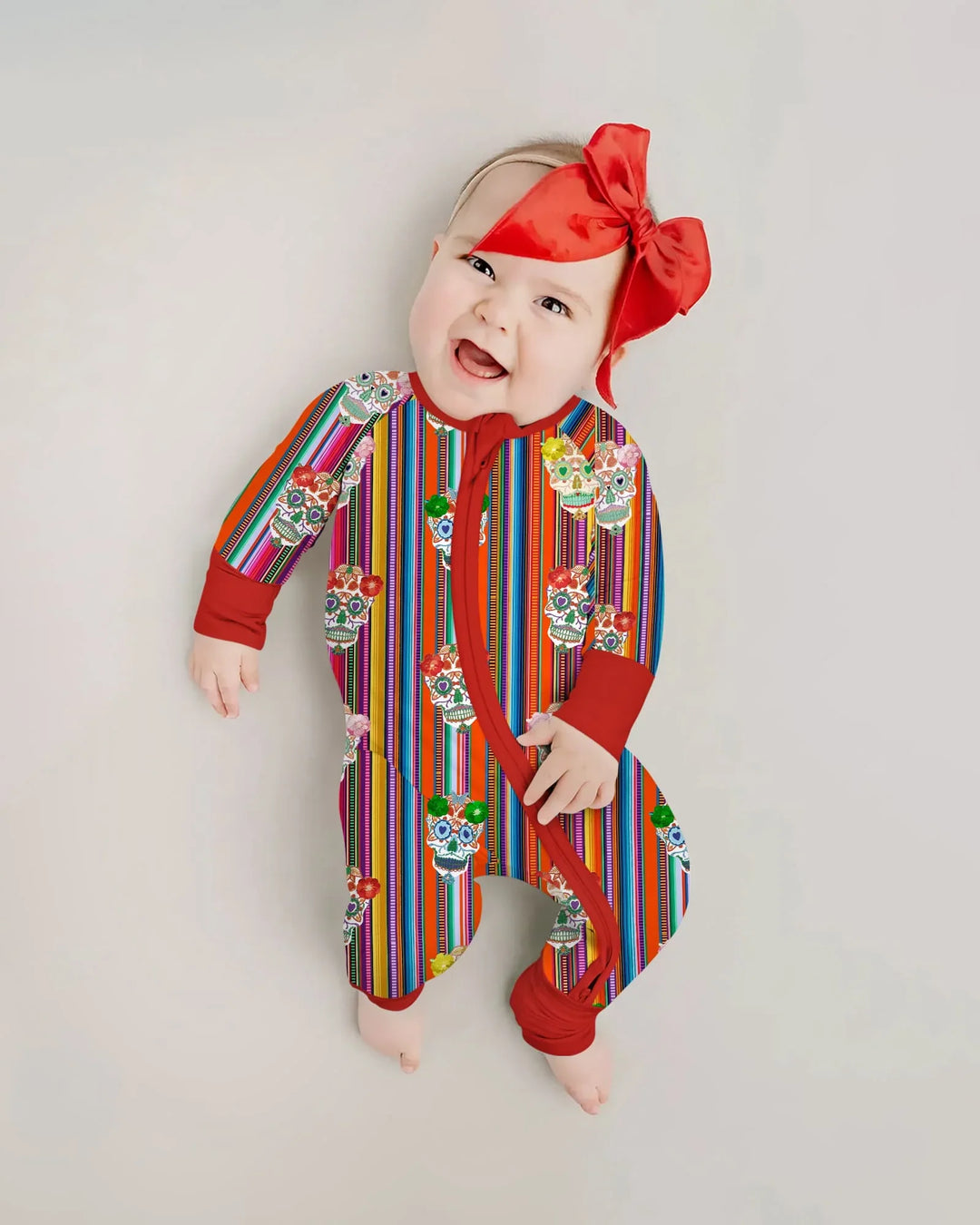 Gerippte Babykleidung mit individuellem Foto - Weich &amp; Skizzenhaft
