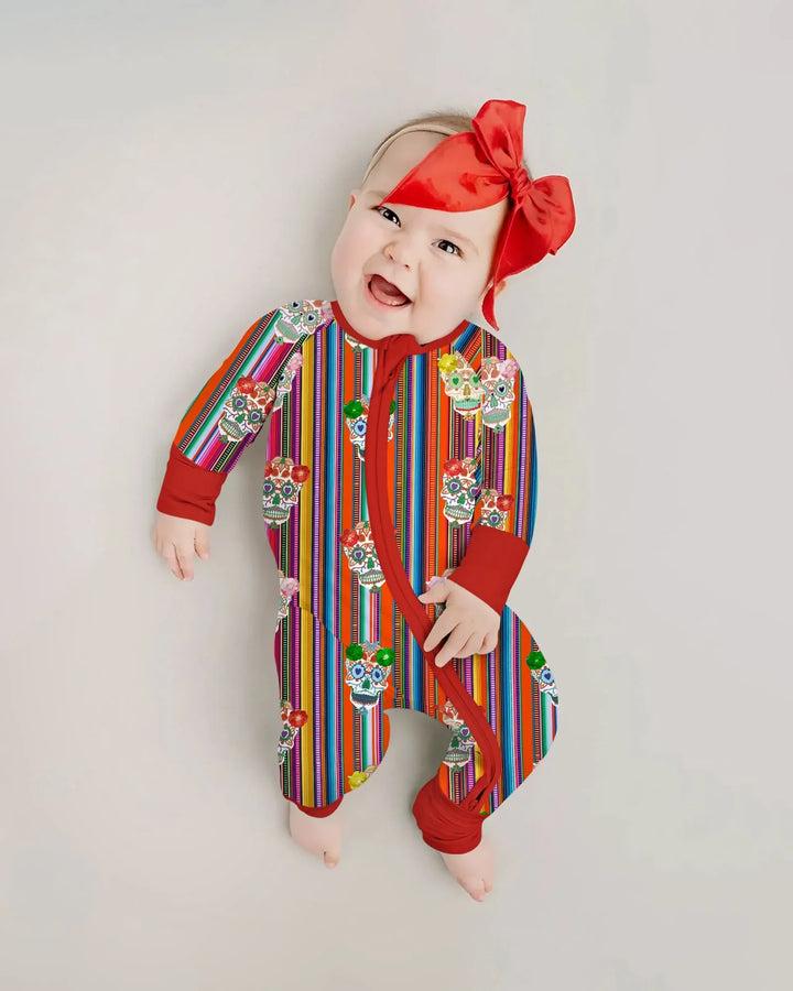 Gerippte Babykleidung mit individuellem Foto - Weich &amp; Skizzenhaft