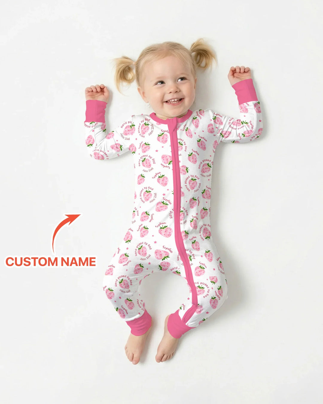 Hand Picked By God Custom Name Bamboo Convertible Zippy