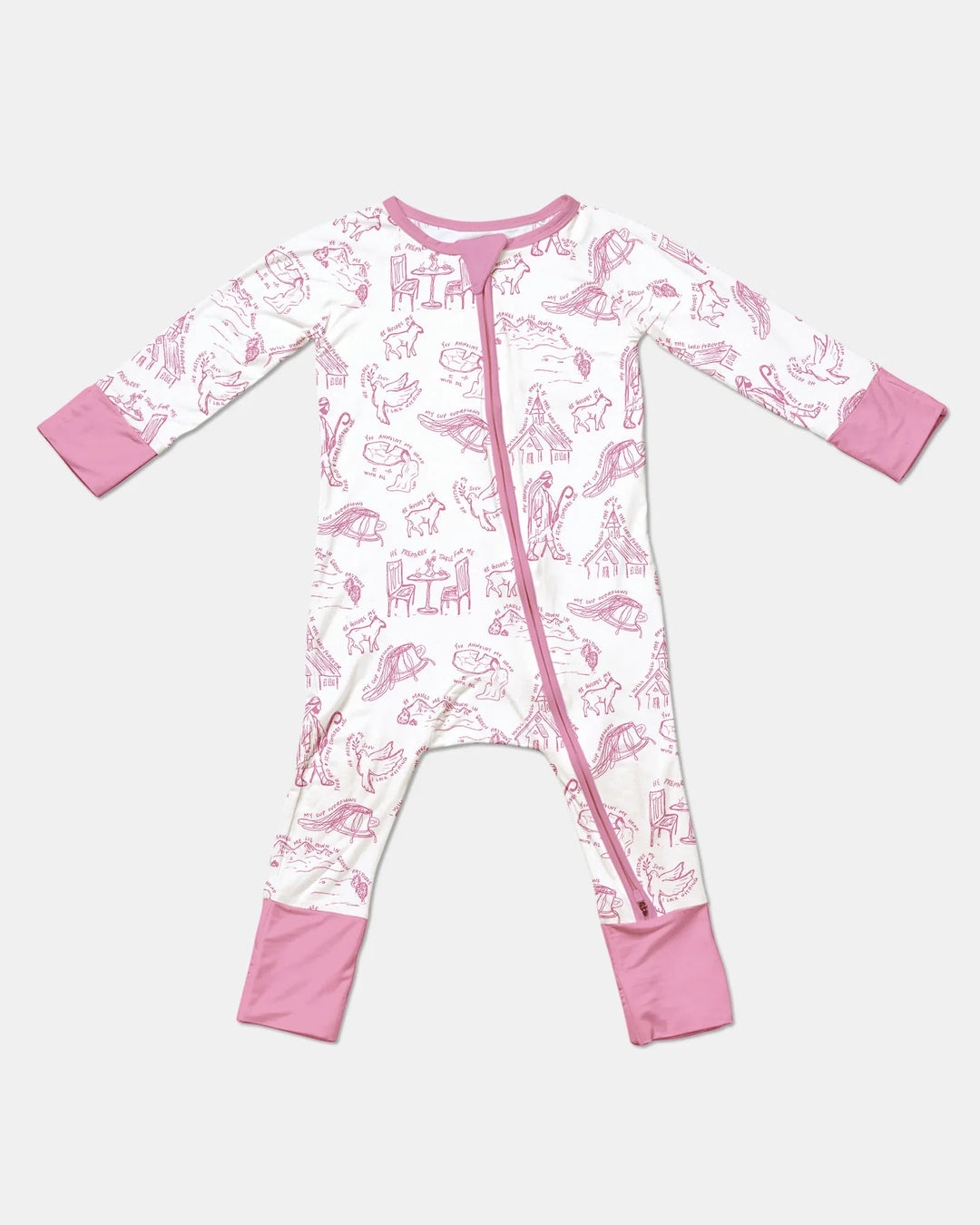 Psalm 23 Sketch Bamboo Convertible Zippy