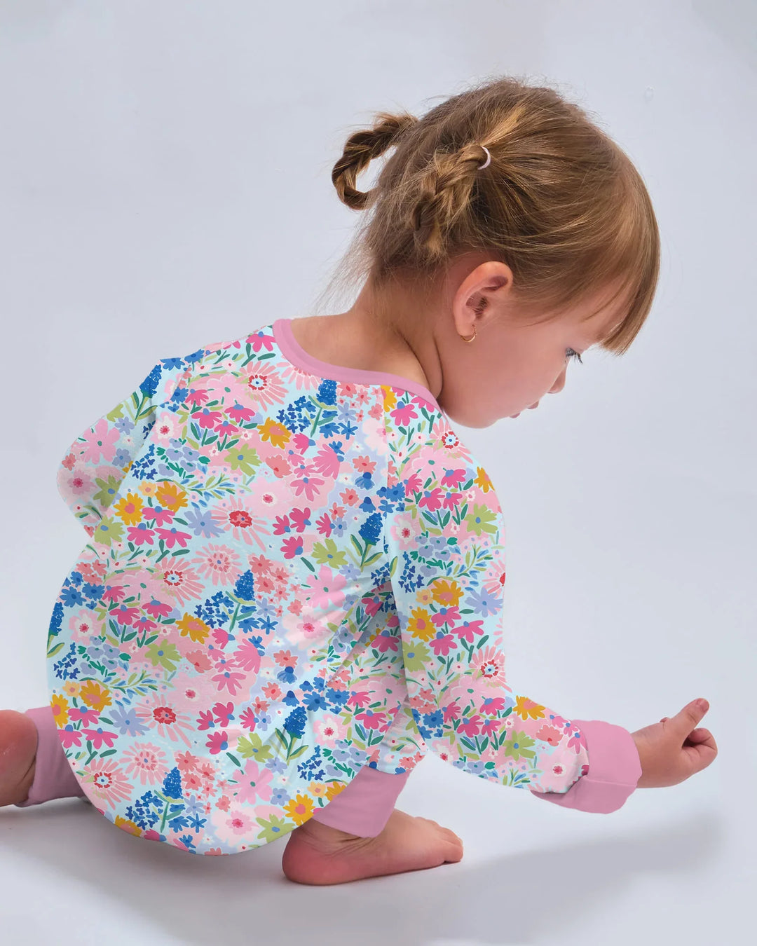 Gerippte Babykleidung mit individuellem Foto - Weich &amp; Skizzenhaft