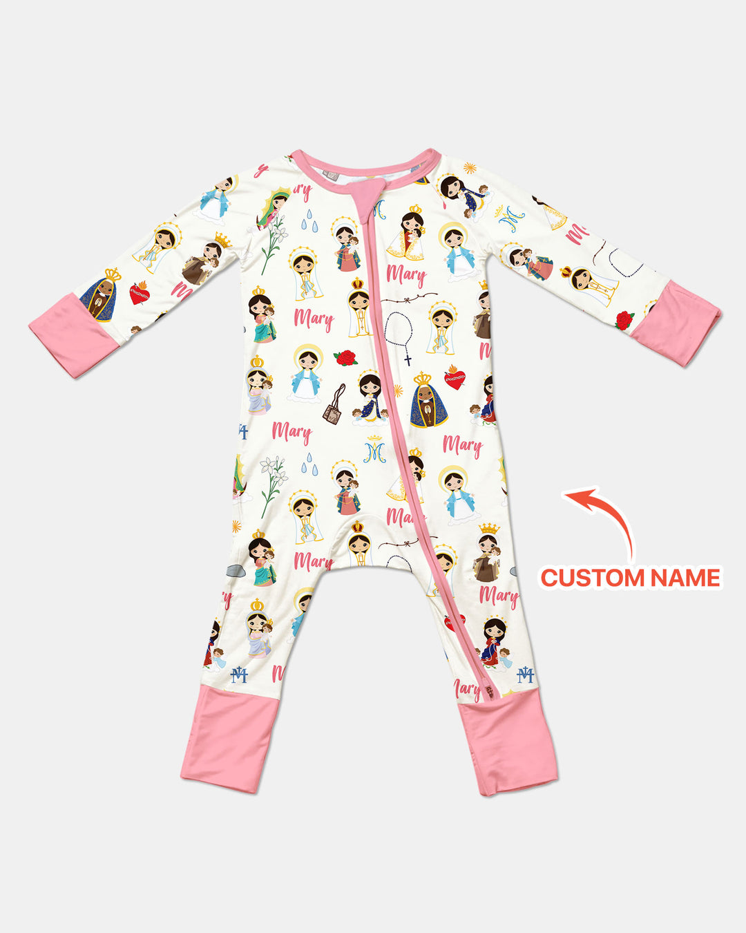 Custom Name Mother Mary Convertible Zippy