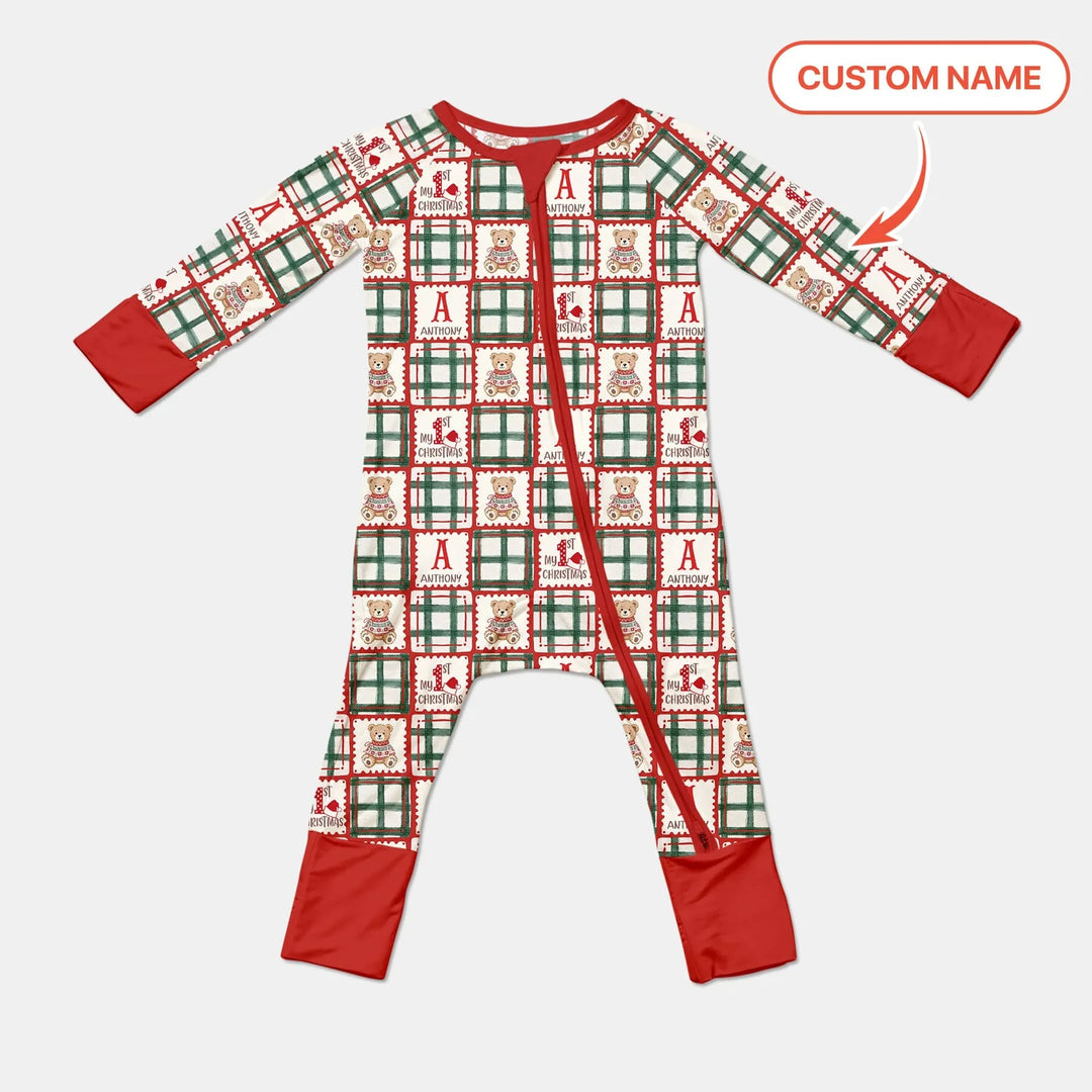 Gerippte Babykleidung mit individuellem Foto - Weich &amp; Skizzenhaft