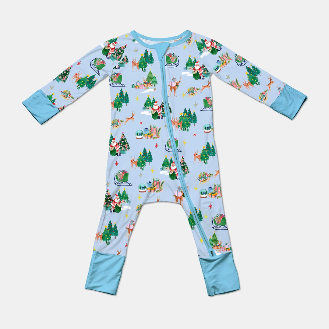 Jolly Forest Christmas Family Matching Convertible Zippy