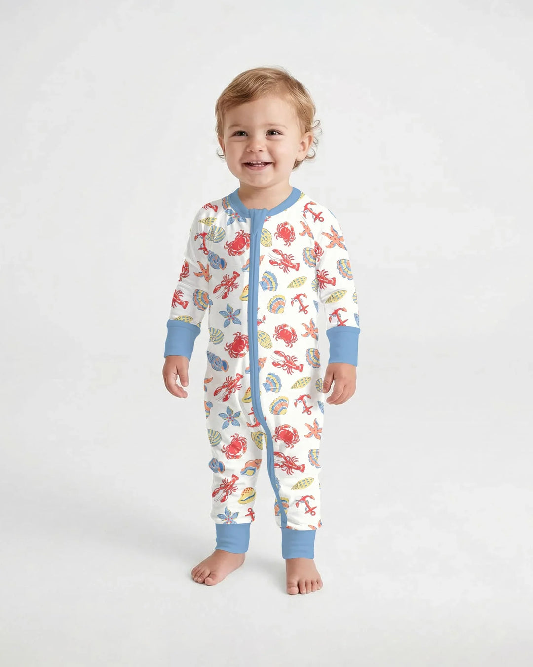 Gerippte Babykleidung mit individuellem Foto - Weich &amp; Skizzenhaft