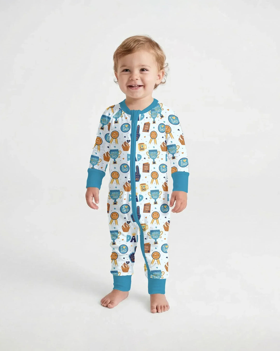 World's Best Dad Bamboo Convertible Zippy