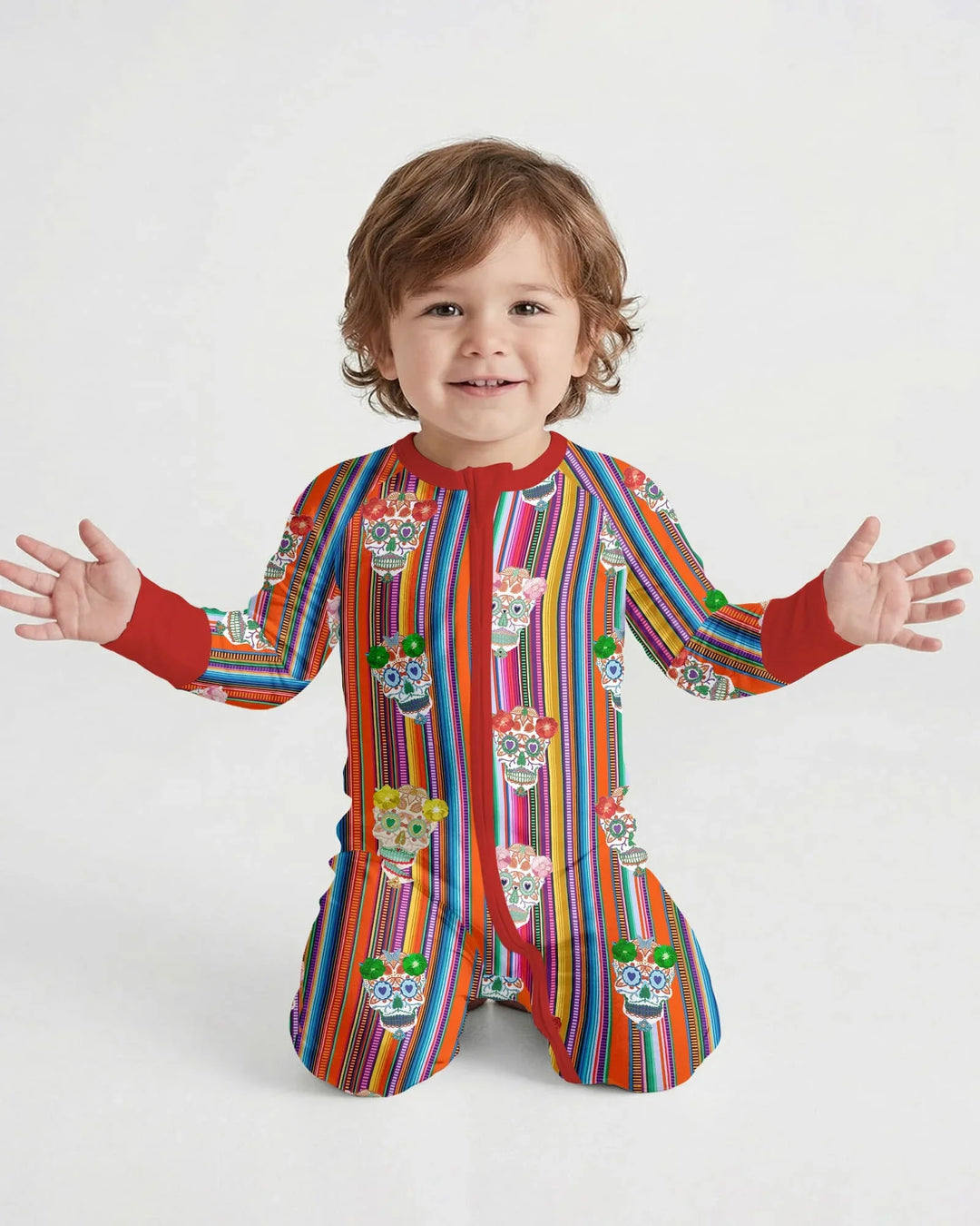 Gerippte Babykleidung mit individuellem Foto - Weich &amp; Skizzenhaft