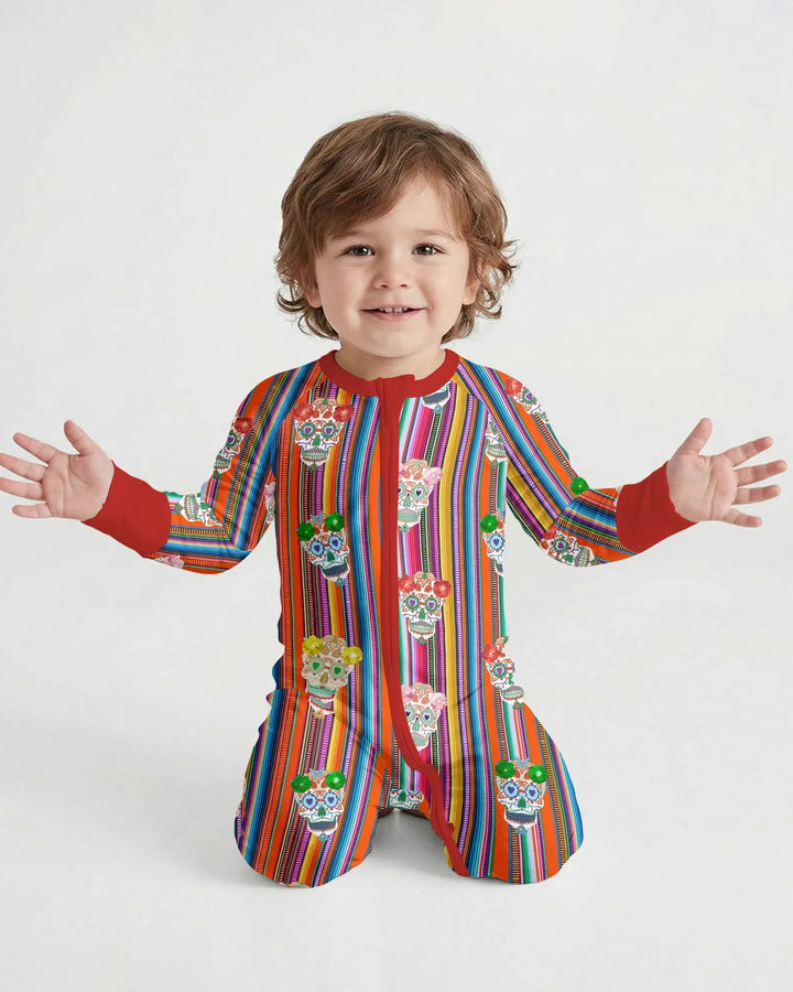 Gerippte Babykleidung mit individuellem Foto - Weich &amp; Skizzenhaft