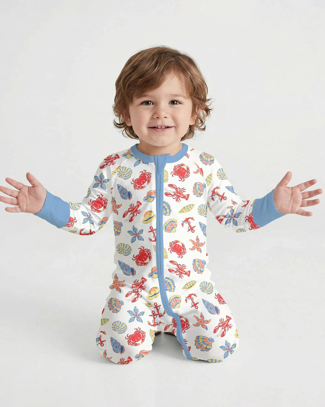 Gerippte Babykleidung mit individuellem Foto - Weich &amp; Skizzenhaft