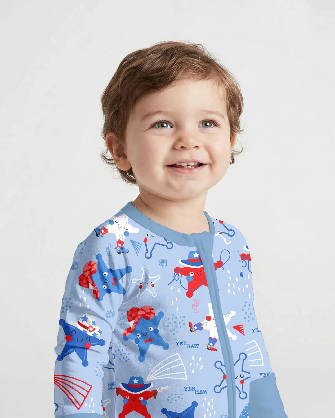 Gerippte Babykleidung mit individuellem Foto - Weich &amp; Skizzenhaft