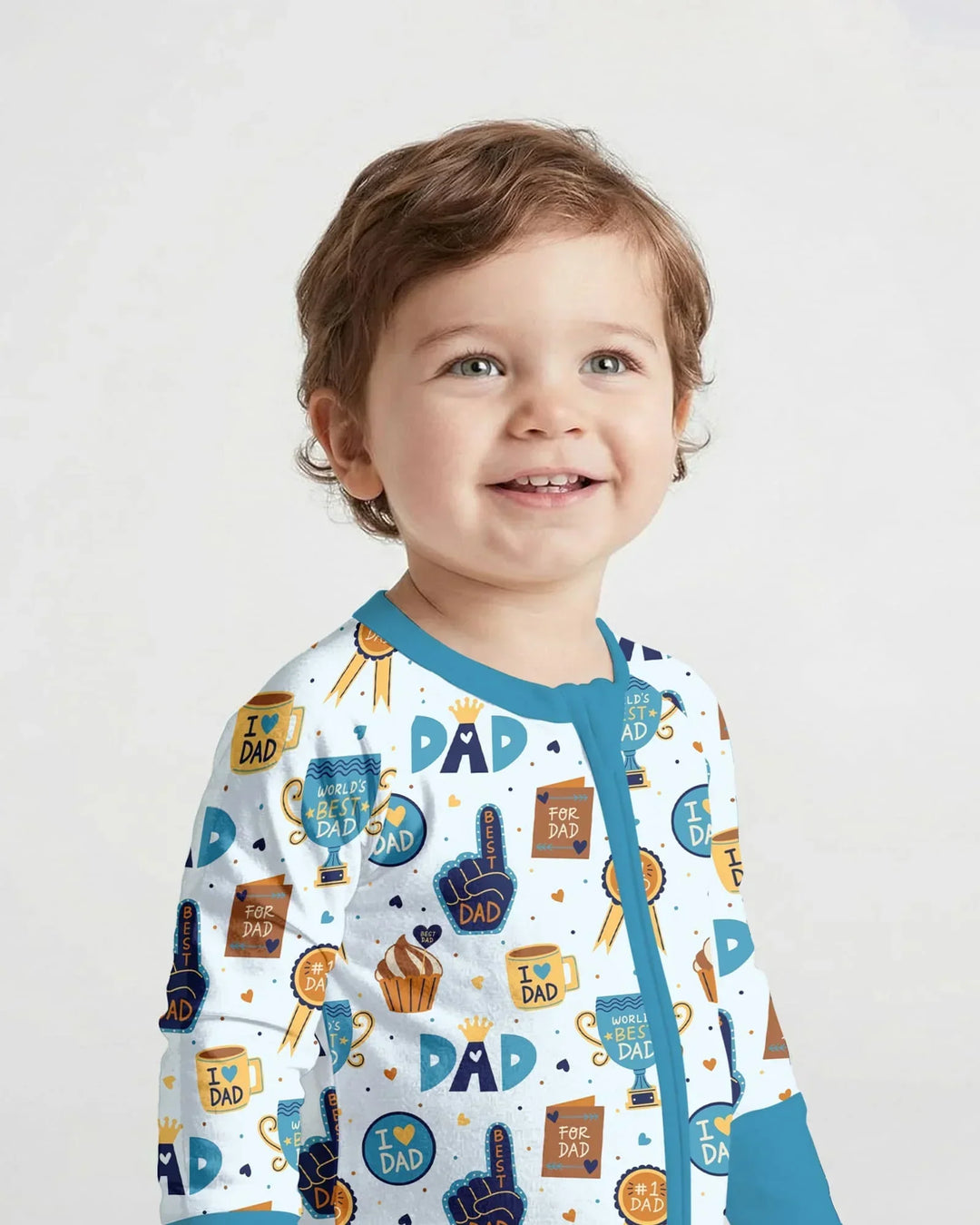 World's Best Dad Bamboo Convertible Zippy