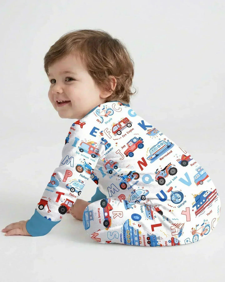 Patriotic Construction Bamboo Convertible Zippy