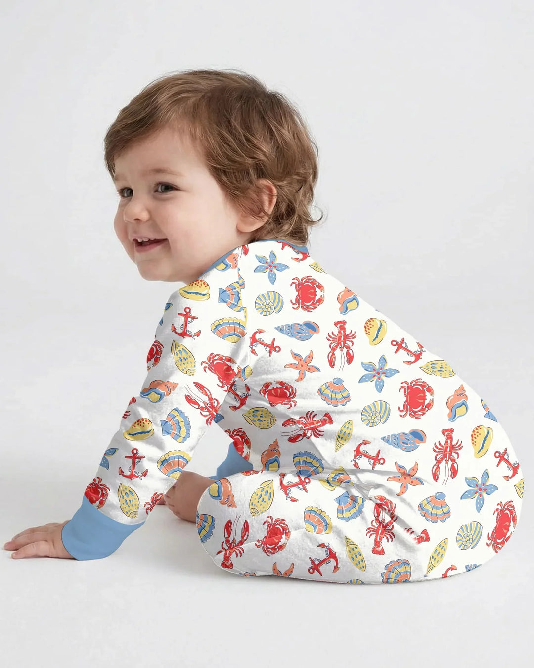 Gerippte Babykleidung mit individuellem Foto - Weich &amp; Skizzenhaft