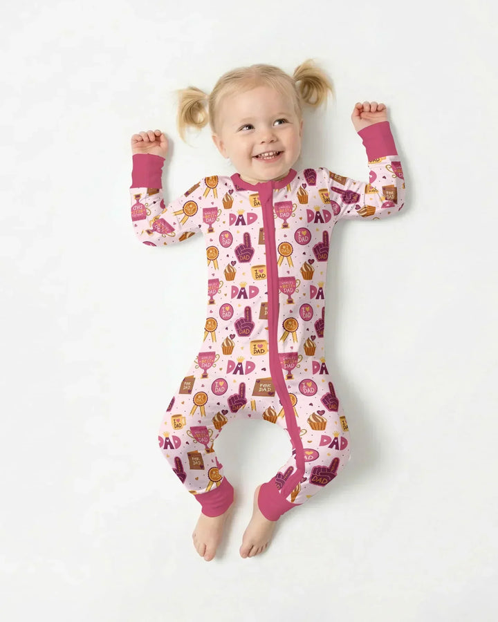 World's Best Dad Bamboo Convertible Zippy
