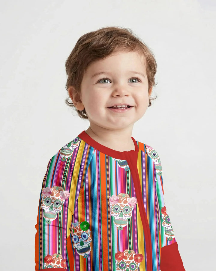 Gerippte Babykleidung mit individuellem Foto - Weich &amp; Skizzenhaft