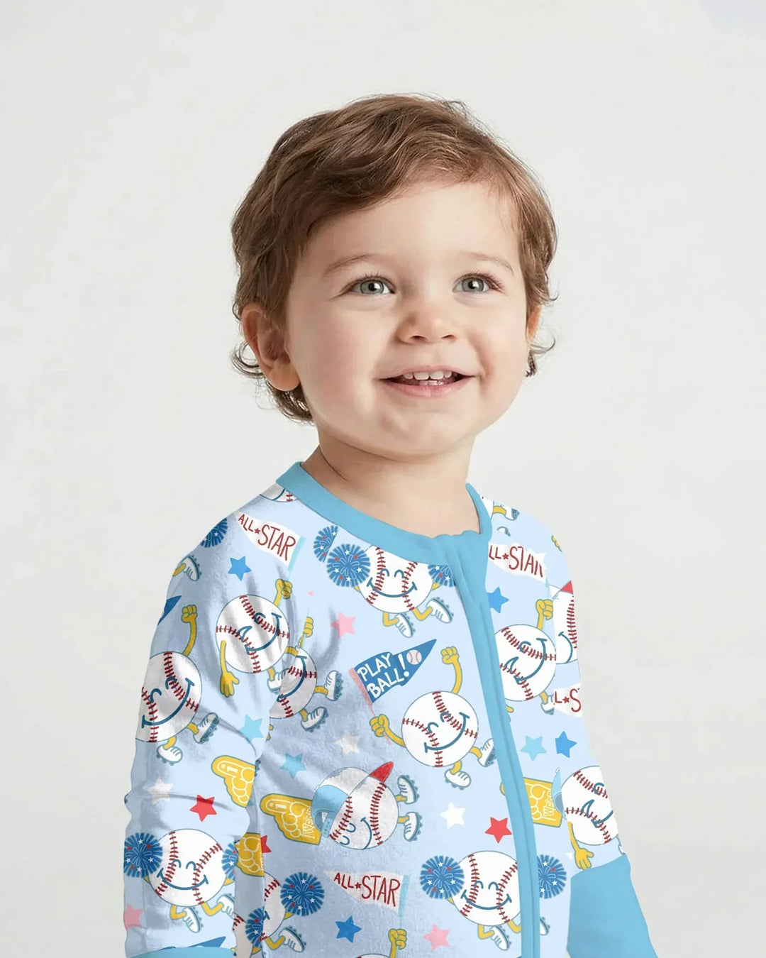 Baseball Crew Bamboo Convertible Zippy