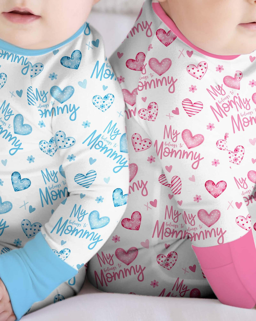 My Heart Belongs To Mommy Bamboo Convertible Zippy