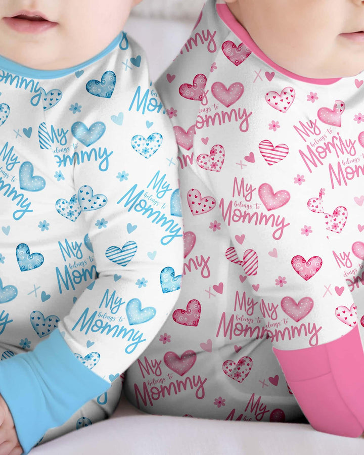 My Heart Belongs To Mommy Bamboo Convertible Zippy