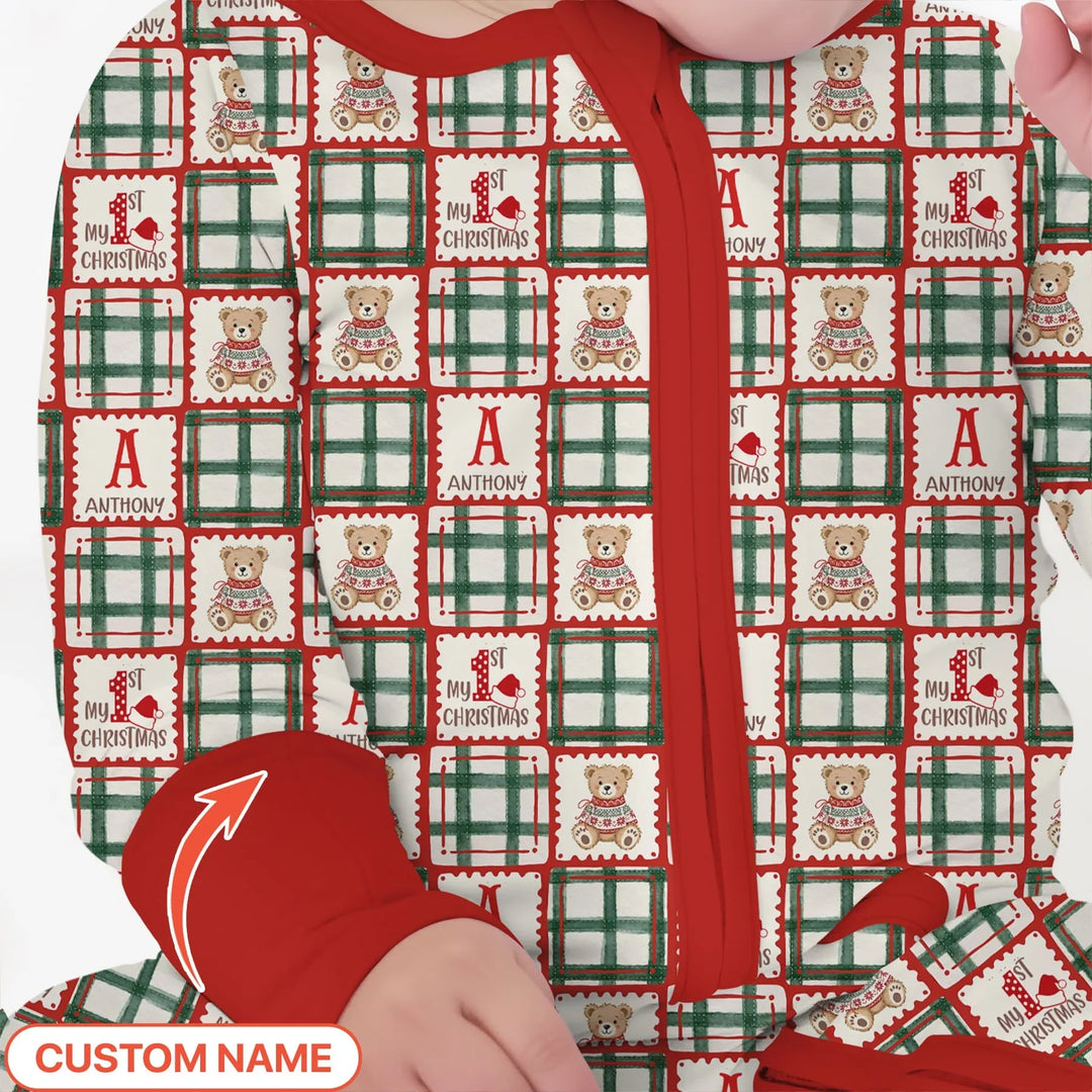 Gerippte Babykleidung mit individuellem Foto - Weich &amp; Skizzenhaft