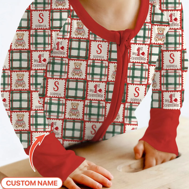 Gerippte Babykleidung mit individuellem Foto - Weich &amp; Skizzenhaft