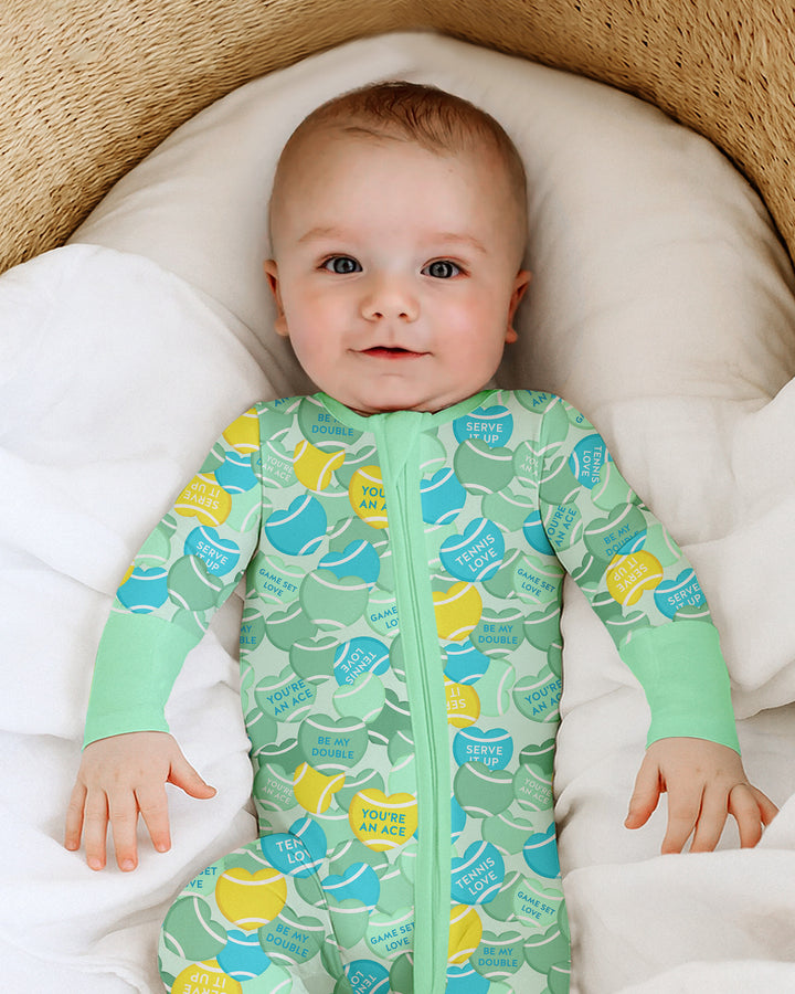 Tennis Candy Family Matching Bamboo Convertible Zippy