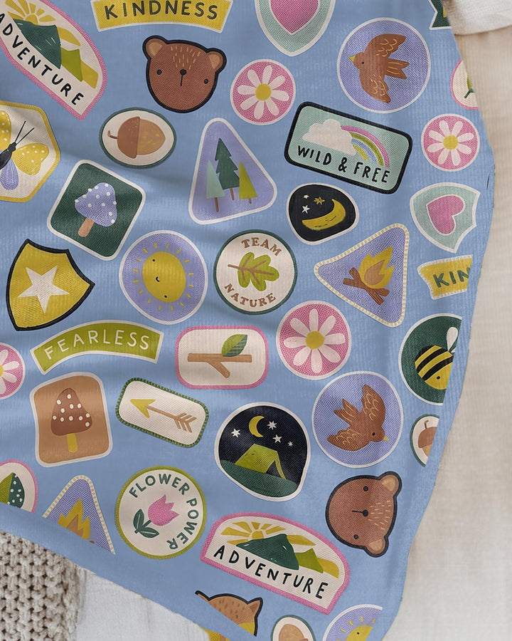 Little Explorer Bamboo Blanket