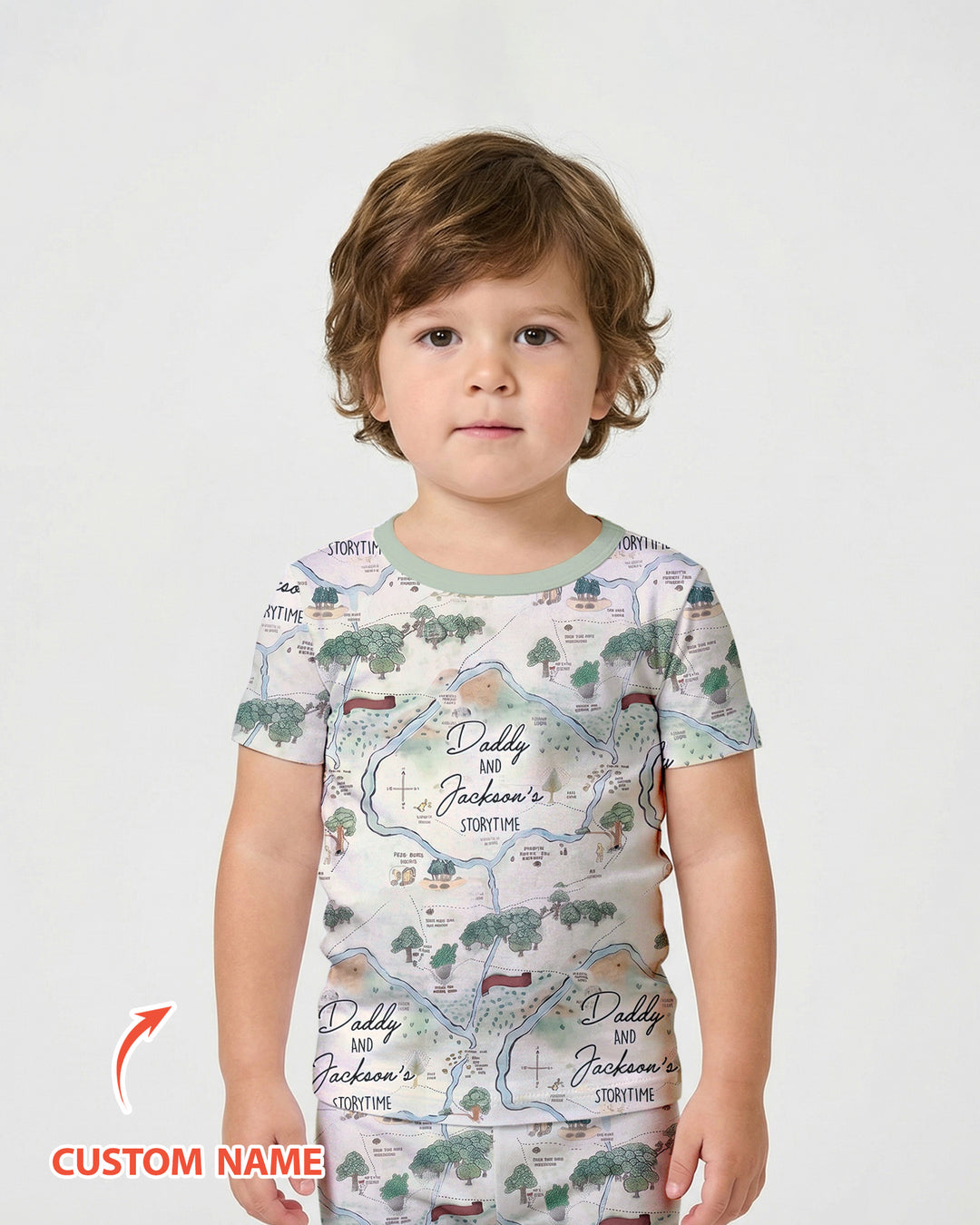 Conjunto de Pijama de Dos Piezas de Bambú con Mangas Cortas y Pantalones Cortos