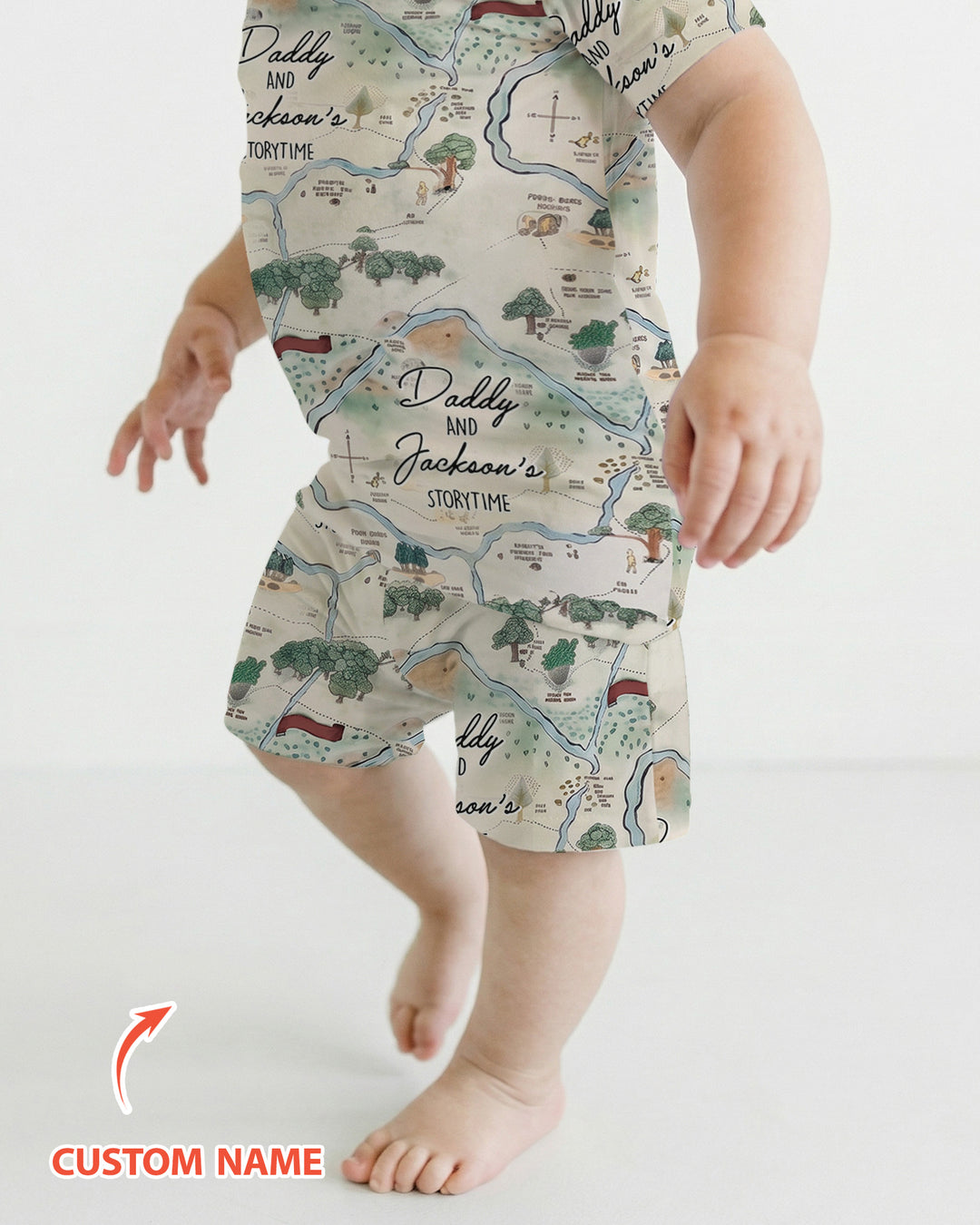 Conjunto de Pijama de Dos Piezas de Bambú con Mangas Cortas y Pantalones Cortos
