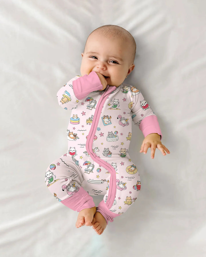 Gerippte Babykleidung mit individuellem Foto - Weich &amp; Skizzenhaft