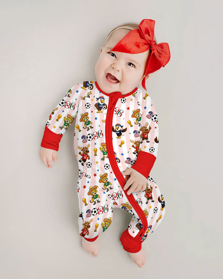 Gerippte Babykleidung mit individuellem Foto - Weich &amp; Skizzenhaft