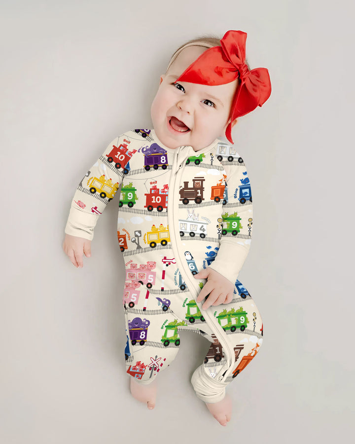 Color Train Bamboo Convertible Zippy