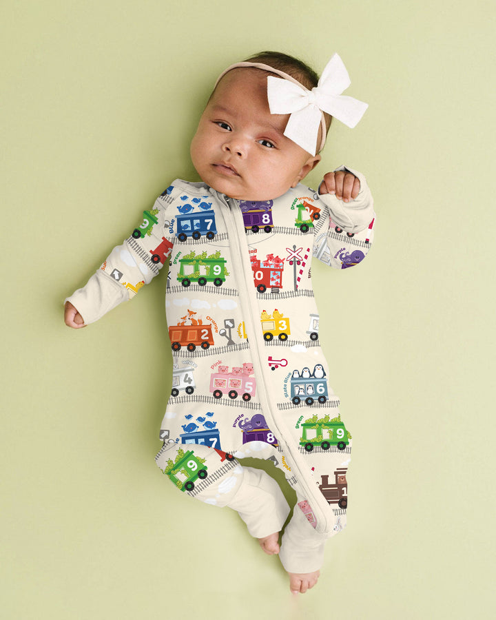 Color Train Bamboo Convertible Zippy