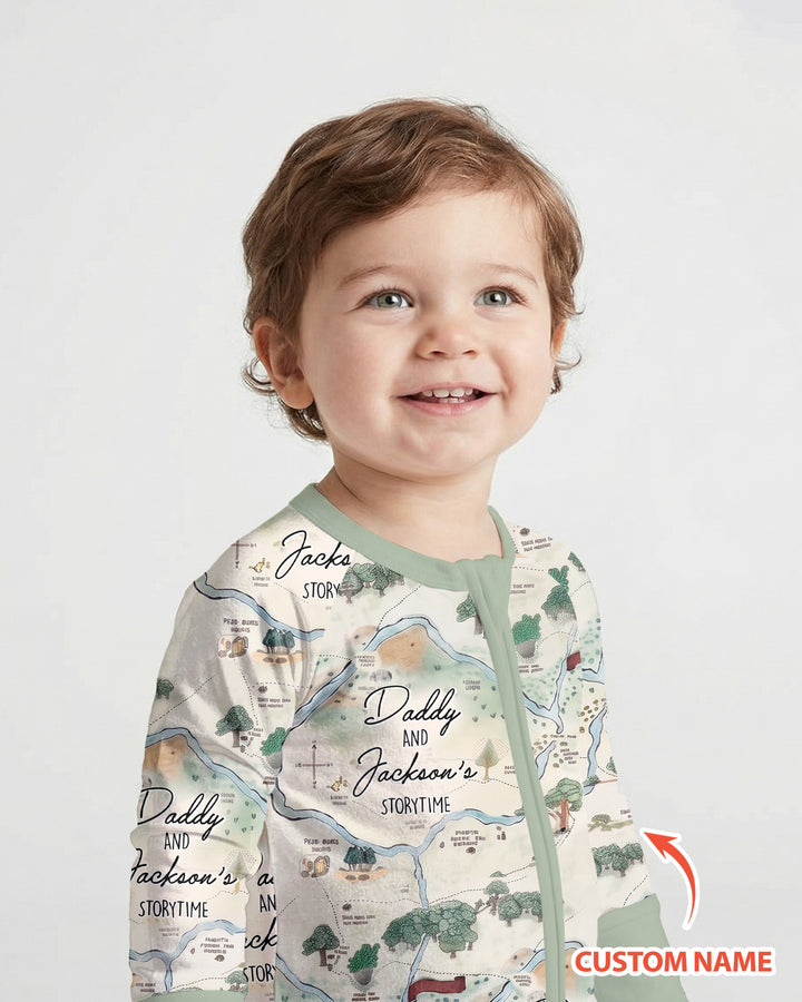 Mommy Daddy And Me Bedtime Story Family Matching Bamboo Convertible Zippy