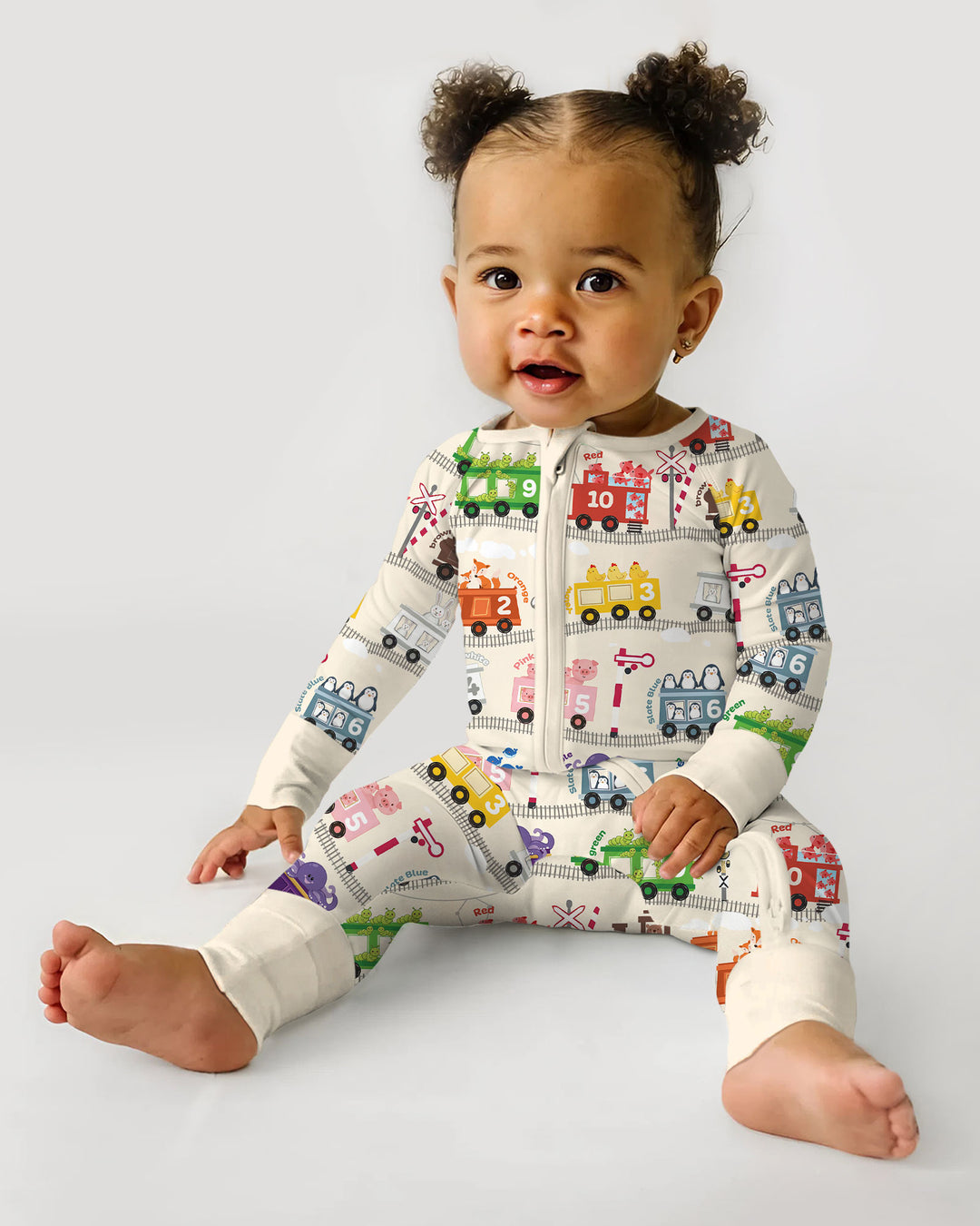 Color Train Bamboo Convertible Zippy