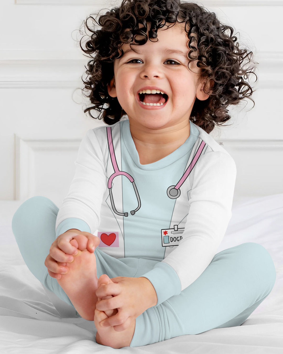 Future Doctor Bamboo Two Piece Long Sleeve Pajama Set