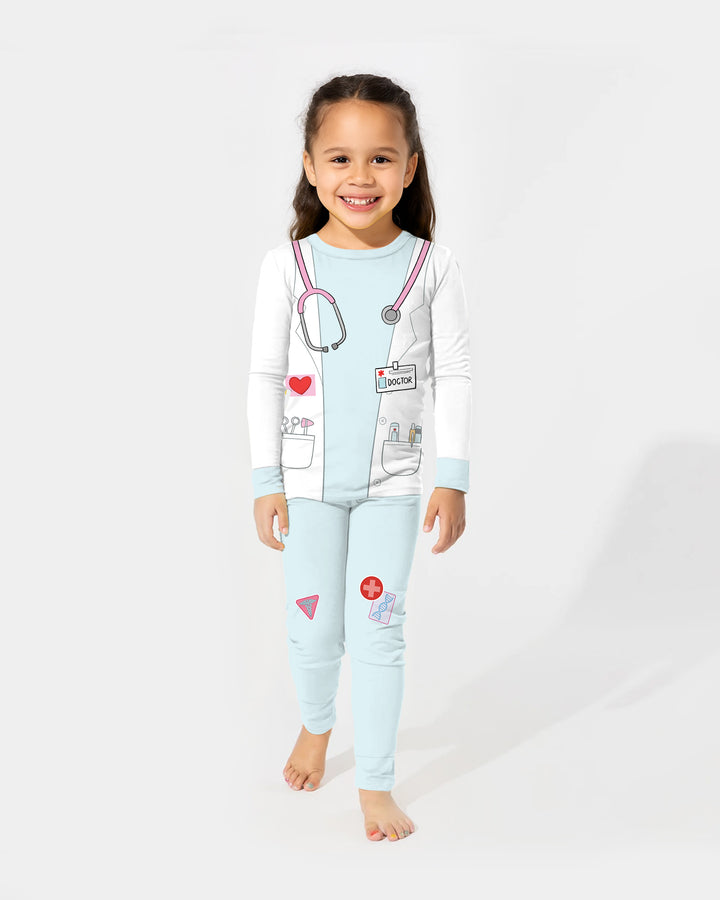 Future Doctor Bamboo Two Piece Long Sleeve Pajama Set